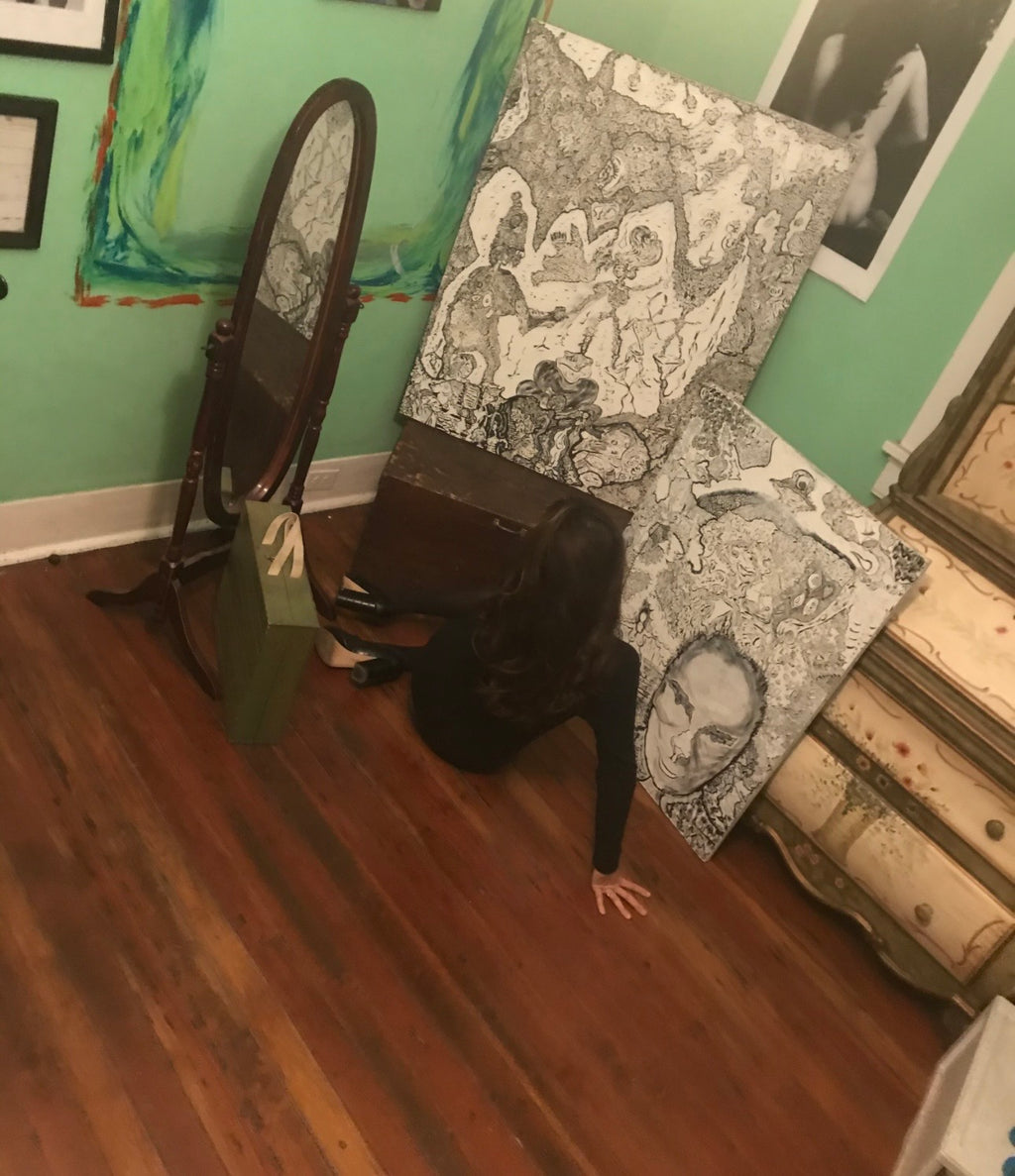 Bri’s big painting